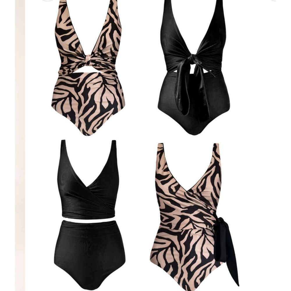 Baiia reversible bikini top and tulum bottom